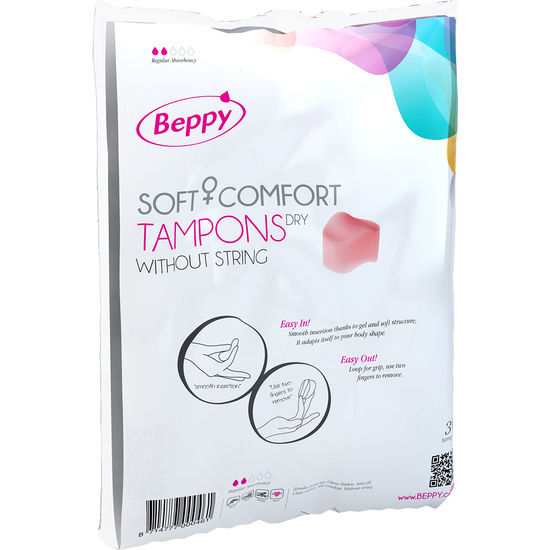 vVigoroso BEPPY - SOFT-COMFORT TAMPONS SECO 30 UNIDADES