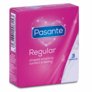 Vigoroso - PASANTE - DE PRESERVATIVO GAMA REGULAR 3 UNIDADES