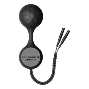 vVigoroso ELECTRASTIM - LULA SILICONE PRETO KEGEL EXCERSISOR