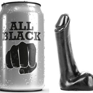 Vigoroso ALL BLACK - DILDO 9 CM
