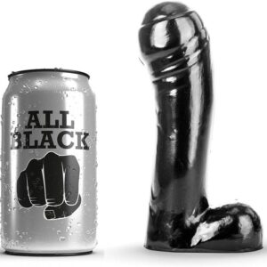 Vigoroso ALL BLACK - DILDO PRETO 15 CM