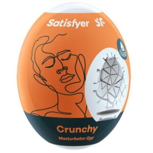 Vigoroso SATISFYER - OVO MASTURBADOR CRUNCHY