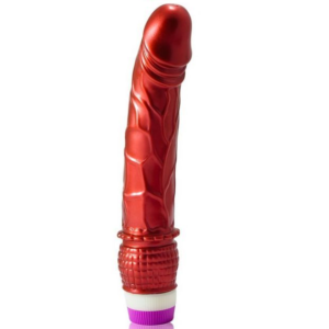 Vigoroso BAILE - VIBRADOR VERMELHO REALISTA 23 CM