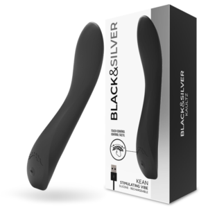 Vigoroso BLACK&SILVER - CONTROLE DE TOQUE DO VIBRADOR KEAN