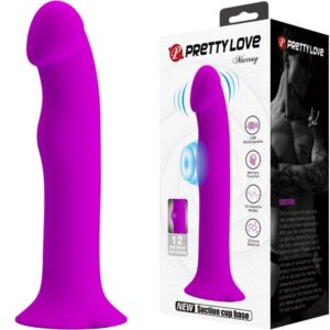 Vigoroso PRETTY LOVE - VIBRADOR MURRAY E ESTIMULADOR G-POINT ROXO