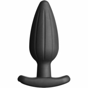 vVigoroso ELECTRASTIM - PLUG ANAL DE SILICONE PRETO ROCKER GRANDE