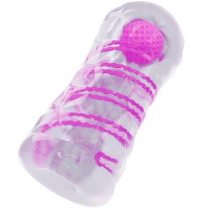 Vigoroso PRETTY LOVE - MASTURBADOR MASCULINO FANTASY COM ESPIRAL INTERNA E BOLAS TRANSPARENTES