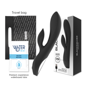 Vigoroso BLACK&SILVER - VIBRADOR KAULTZ TOUCH CONTROL