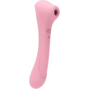 Vigoroso FEMINTIMATE - MASSAGEADOR DAISY SUCÇÃO E VIBRADOR ROSA