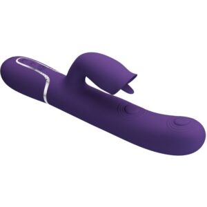 Vigoroso BONITO AMOR - VIBRADOR DE COELHO COM LAMBIDA ROXO