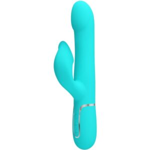 Vigoroso PRETTY LOVE - VIBRADOR COELHO PÉROLAS AQUA VERDE