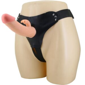 Vigoroso PRETTY LOVE - MAVIS HARNESS CUECAS UNIVERSAIS COM DILDO 19 CM NATURAL