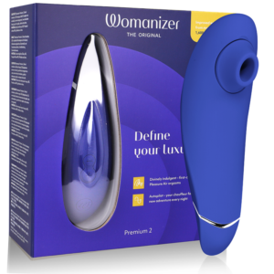 Vigoroso WOMANIZER - PREMIUM 2 ESTIMULADOR CLITORIAL BLUEBERRY