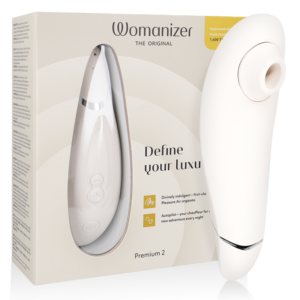 Vigoroso WOMANIZER - PREMIUM 2 ESTIMULADOR CLITORIAL WARM GREY