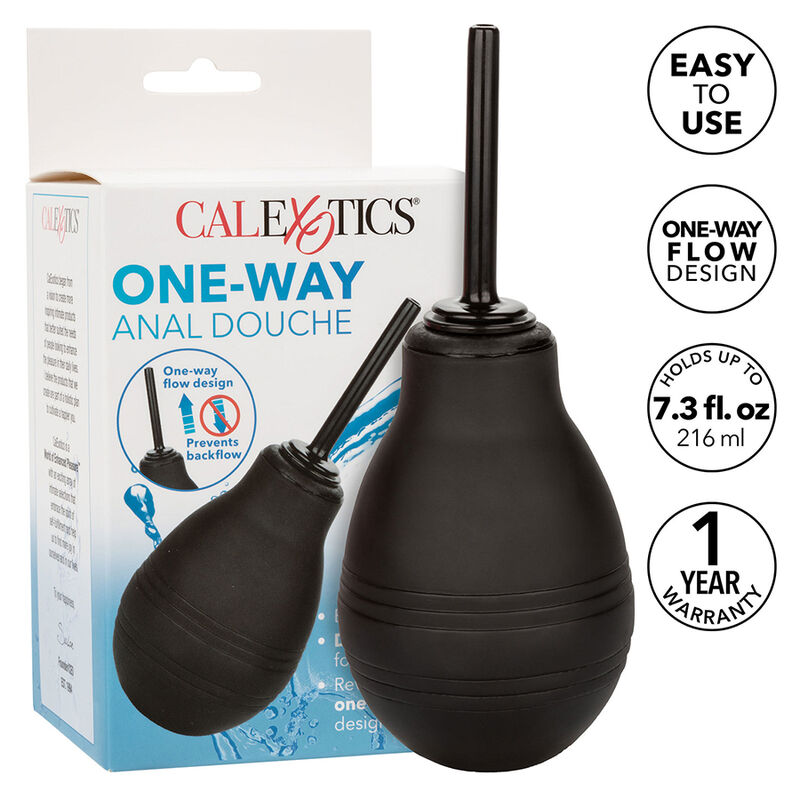 Vigoroso CALEXOTICS - ONE WAY DUCHA ANAL PRETA