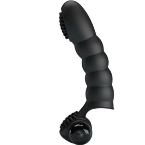 Vigoroso PRETTY LOVE - VIBRADOR DE DEDO ALEXANDER 10 VIBRAÇÕES PRETO