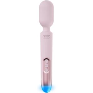 Vigoroso KIIROO - PROWAND VIBRATOR WAND CONTROLE REMOTO + APLICATIVO GRATUITO ROSA
