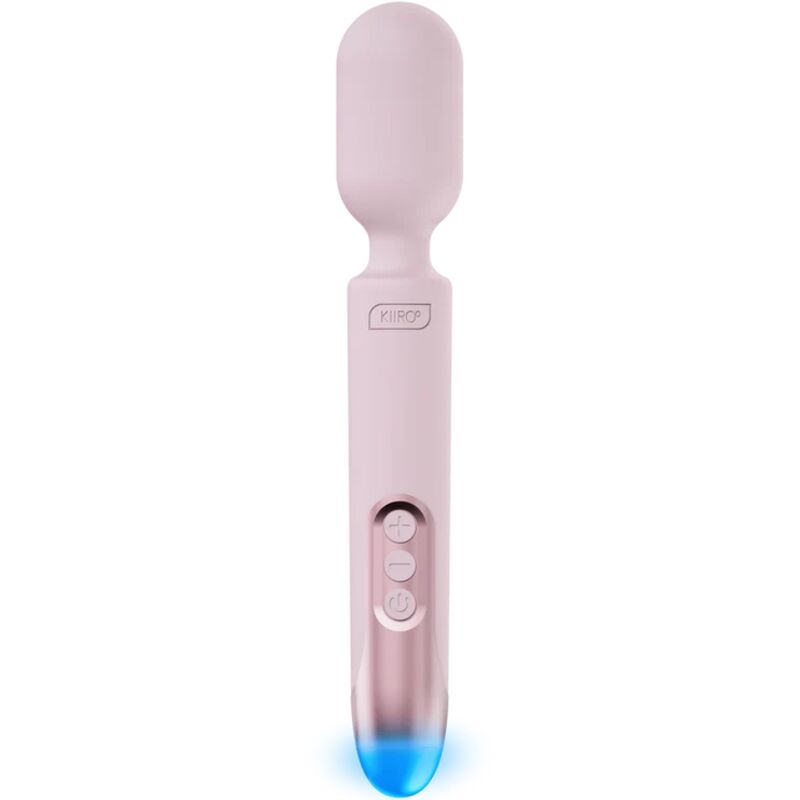 Vigoroso KIIROO - PROWAND VIBRATOR WAND CONTROLE REMOTO + APLICATIVO GRATUITO ROSA