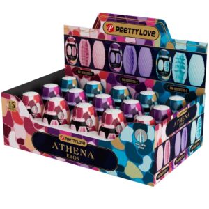 Vigoroso PRETTY LOVE - ATHENA EROS PACK 15 MASTURBADORES MASCULINOS VARIOS