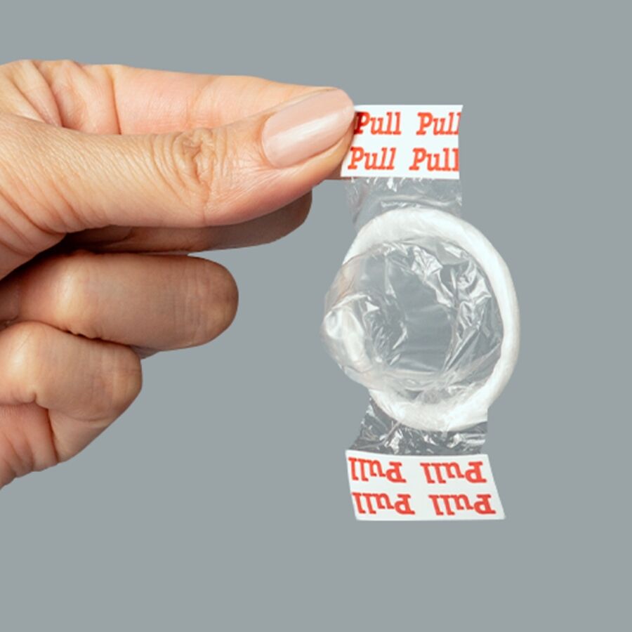 UNIQ - PRESERVATIVOS SEM LÁTEX COM TIRAS 3 UNIDADES - Image 3