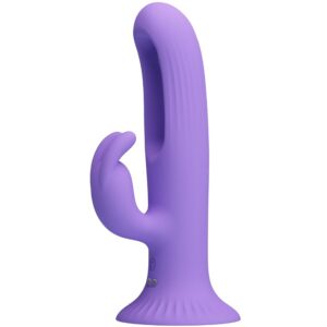 Vigoroso PRETTY LOVE - VIBRADOR DE COELHO KILLMOULIS 12 MODOS DE VIBRAÇÃO ROXO