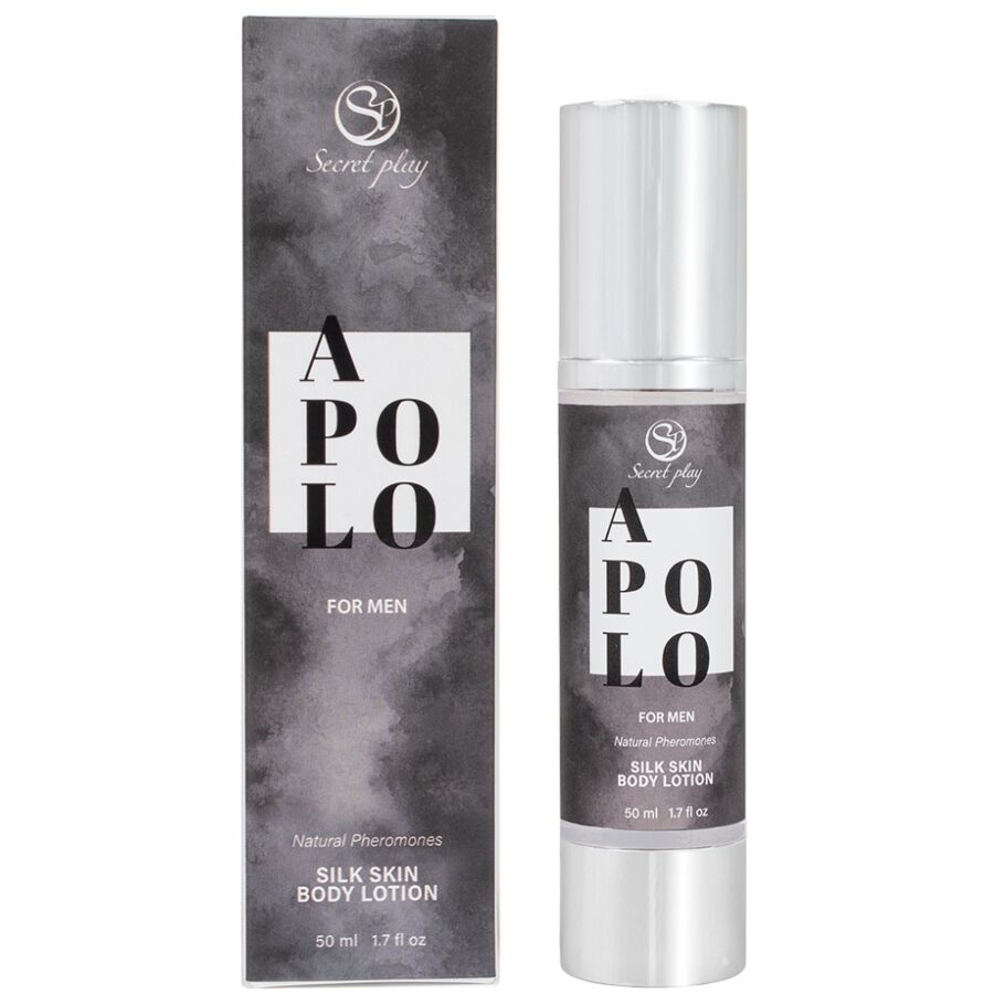vVigoroso SECRETPLAY - LOÇÃO DE PELE APOLO SILK PARA HOMENS 50 ML