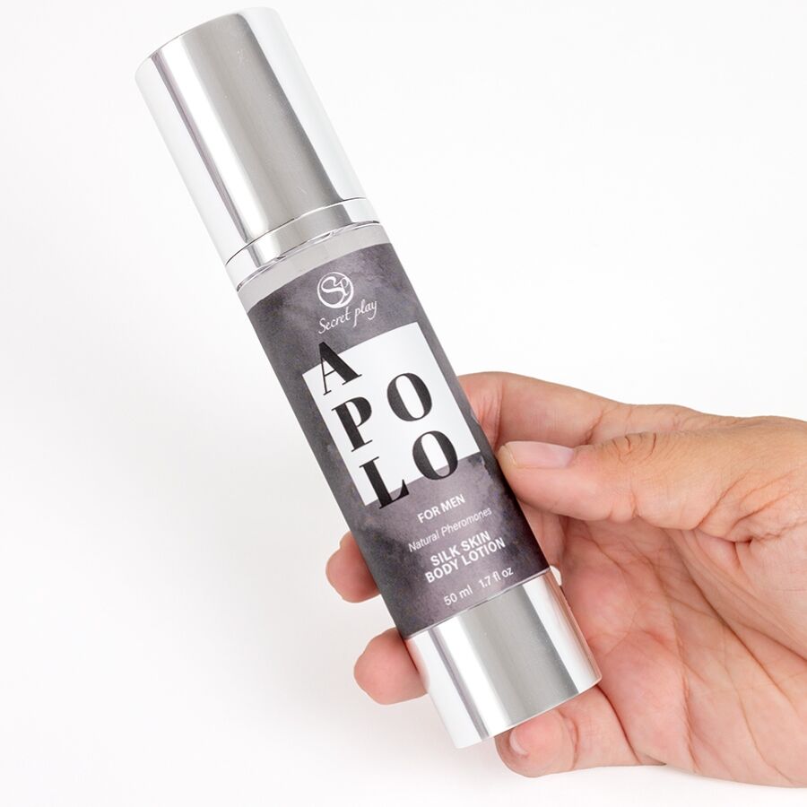 SECRETPLAY - LOÇÃO DE PELE APOLO SILK PARA HOMENS 50 ML - Image 2