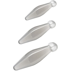 Vigoroso TOYJOY - ANAL PLAY FINGER RIMMER 3 PEÇAS TRANSPARENTE