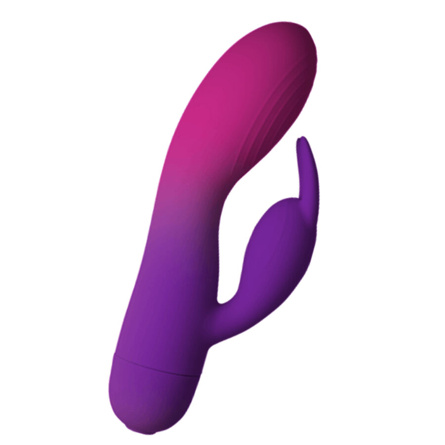 Vigoroso ROCKS-OFF - VIBRADOR GLO-GIRL PURPLE RABBIT