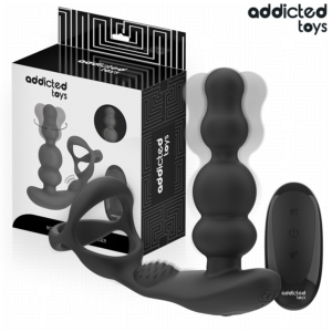 Vigoroso ADDICTED TOYS - MASSAGEADOR DE PRÓSTATA GIRATÓRIO COM CONTROLE REMOTO