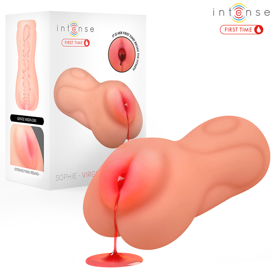 INTENSE FIRST TIME - SOPHIE VIRGEM MASTURBADORA COM SANGRAMENTO - Image 2