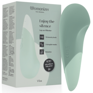 Vigoroso WOMANIZER - VIBE LAY-ON VIBRADOR SILENCIOSO SÁBIO