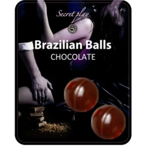 vVigoroso SECRETPLAY - 2 BOLAS BRASILEIRAS DE CHOCOLATE