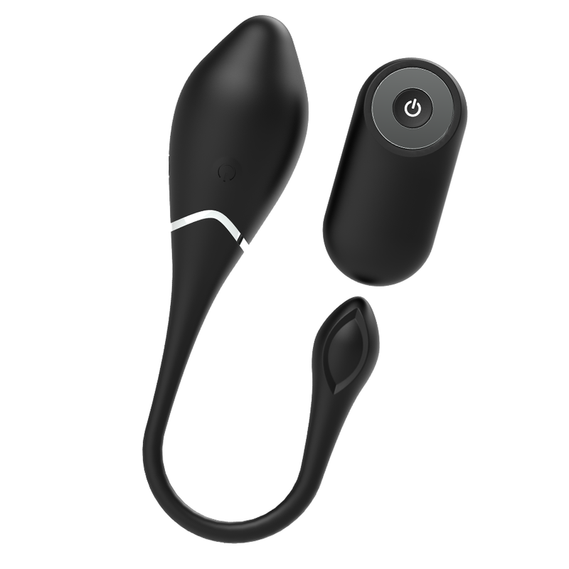 BLACK&SILVER - OVO VIBRATÓRIO RECARREGÁVEL JENELL - Image 2