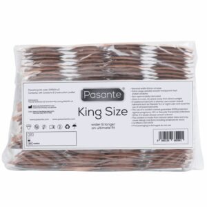 Vigoroso - PASANTE - SACO DE PRESERVATIVOS KING SIZE 144 UNIDADES