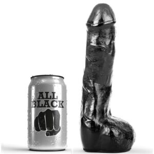 Vigoroso ALL BLACK - PENE REALISTA ANAL 20 CM