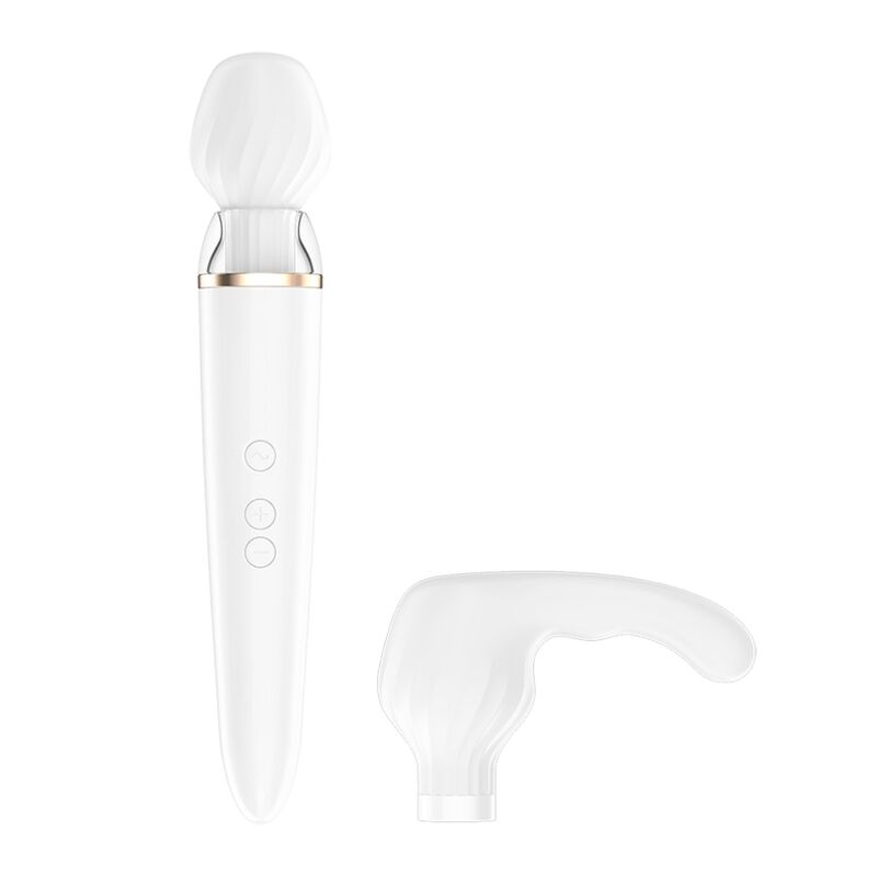 SATISFYER - APLICATIVO DOUBLE WANDER BRANCO - Image 2