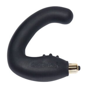 Vigoroso ROCKS-OFF - RUDE-BOY MASCULINO G-SPOT MASSAGER 7 V PRETO