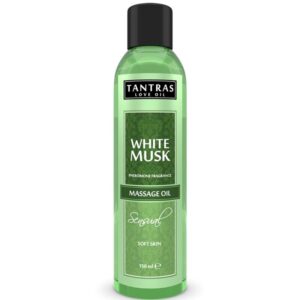 vVigoroso INTIMATELINE - TANTRAS LOVE OIL MUSK BRANCO 150 ML
