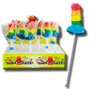 vVigoroso PRIDE - GUMMY LOLLIPOP PÊNIS LGBT