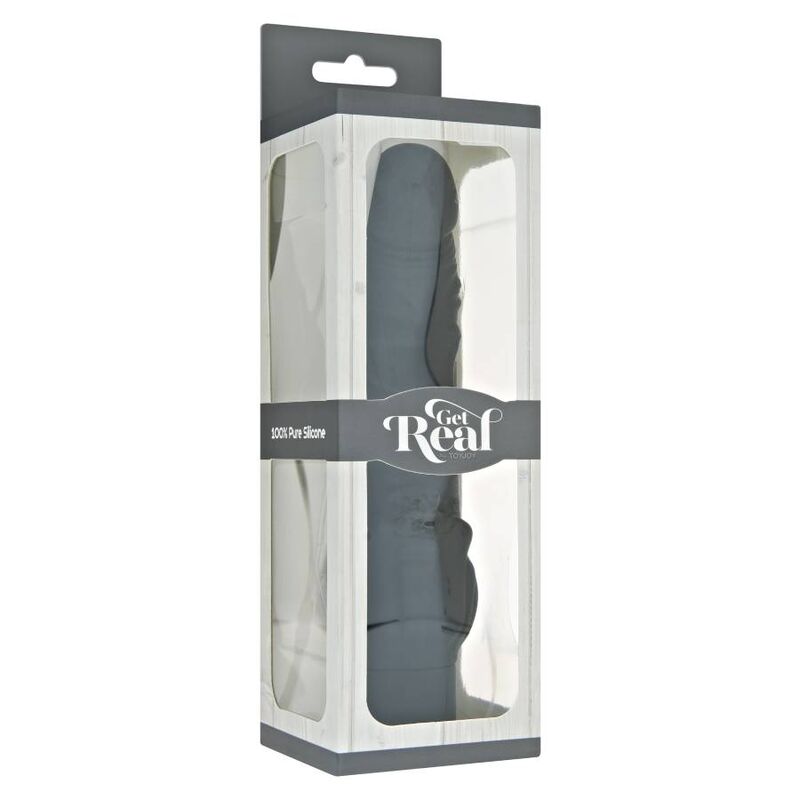 GET REAL - VIBRADOR CLSSICO STIM PRETO - Image 3