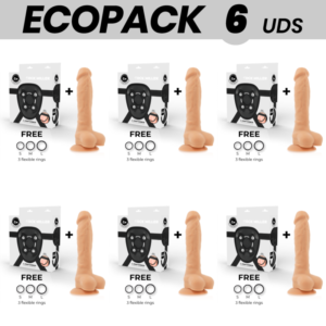 Vigoroso ECOPACK 6 UNIDADES - COCK MILLER ARNÊS + DENSIDADE DE SILICONE ARTICULVEL COCKSIL 19
