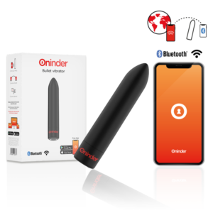 Vigoroso ONINDER - BERLIN BULLET VIBRADOR PRETO 9 MODOS 8