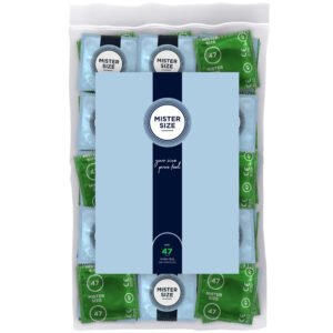 Vigoroso - MISTER SIZE - PRESERVATIVO TAMANHO XS 47 MM (100 UNIDADES)