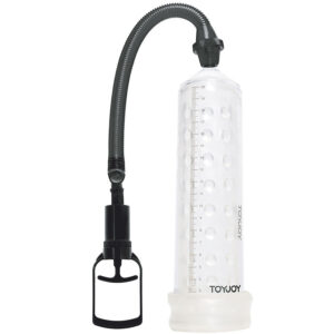 Vigoroso TOYJOY - BOMBA DE MASSAGEM PODEROSA COM MANGA TRANSPARENTE