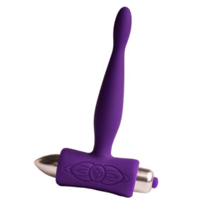 Vigoroso ROCKS-OFF - PETITE SENSATIONS TEAZER PLUG ANAL VIBRADOR ROXO
