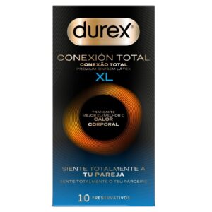 Vigoroso - DUREX - TOTAL CONNECTION XL ULTRA FINE PLUS SEM LÁTEX 10 UNIDADES