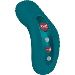 Vigoroso FUN FACTORY - VIBRADOR LAYA III LAY-ON VERDE GARRAFA