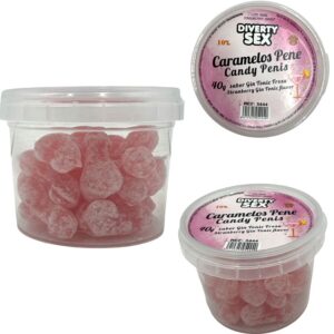 vVigoroso DIABLO PICANTE - 20 BALAS PARA PÊNIS COM SABOR DE GIN & TÔNICA