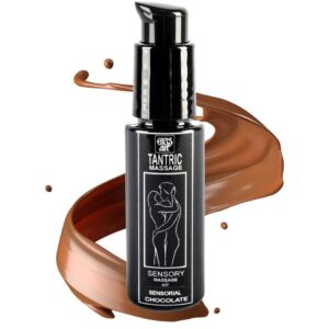 vVigoroso EROS-ART - ÓLEO DE MASSAGEM TÂNTRICA NATURAL E AFRODISÍACO DE CHOCOLATE 30 ML